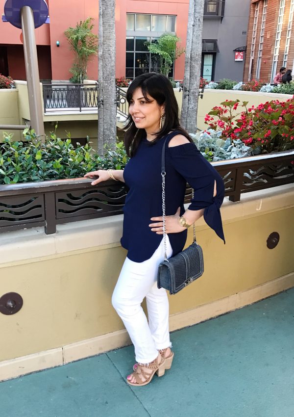 Trend Talk: Cold Shoulder Tops and Girls with Curves | @KissedWithCurves