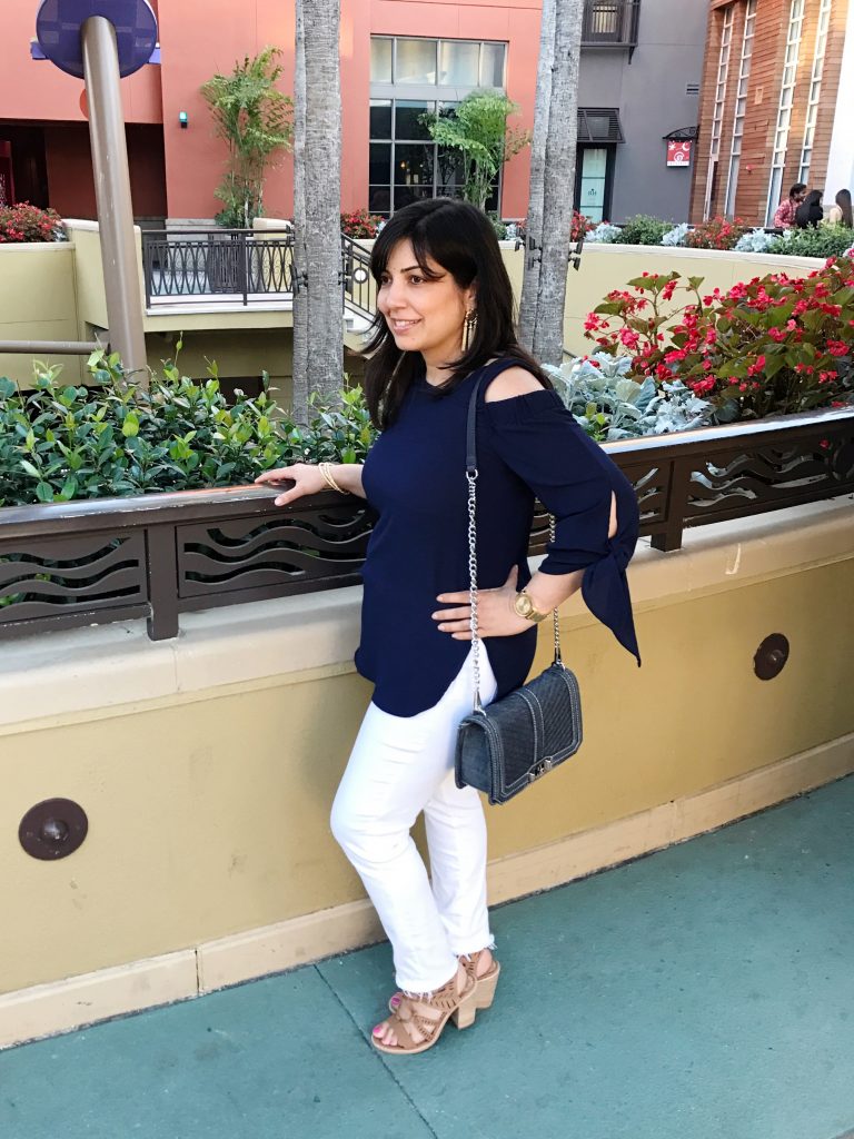 Trend Talk: Cold Shoulder Tops and Girls with Curves | @KissedWithCurves