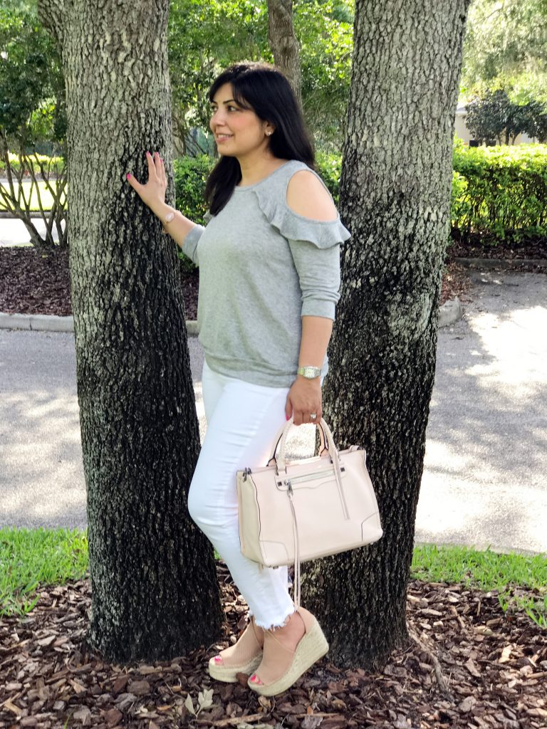 Trend Talk: Cold Shoulder Tops and Girls with Curves | @KissedWithCurves