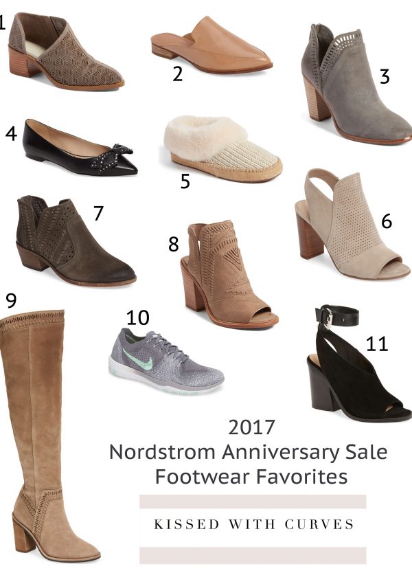 2017 Nordstrom Anniversary Sale - Footwear Favorites | @KissedWithCurves