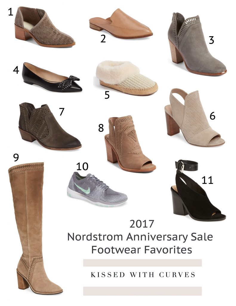 2017 Nordstrom Anniversary Sale - Footwear Favorites | @KissedWithCurves