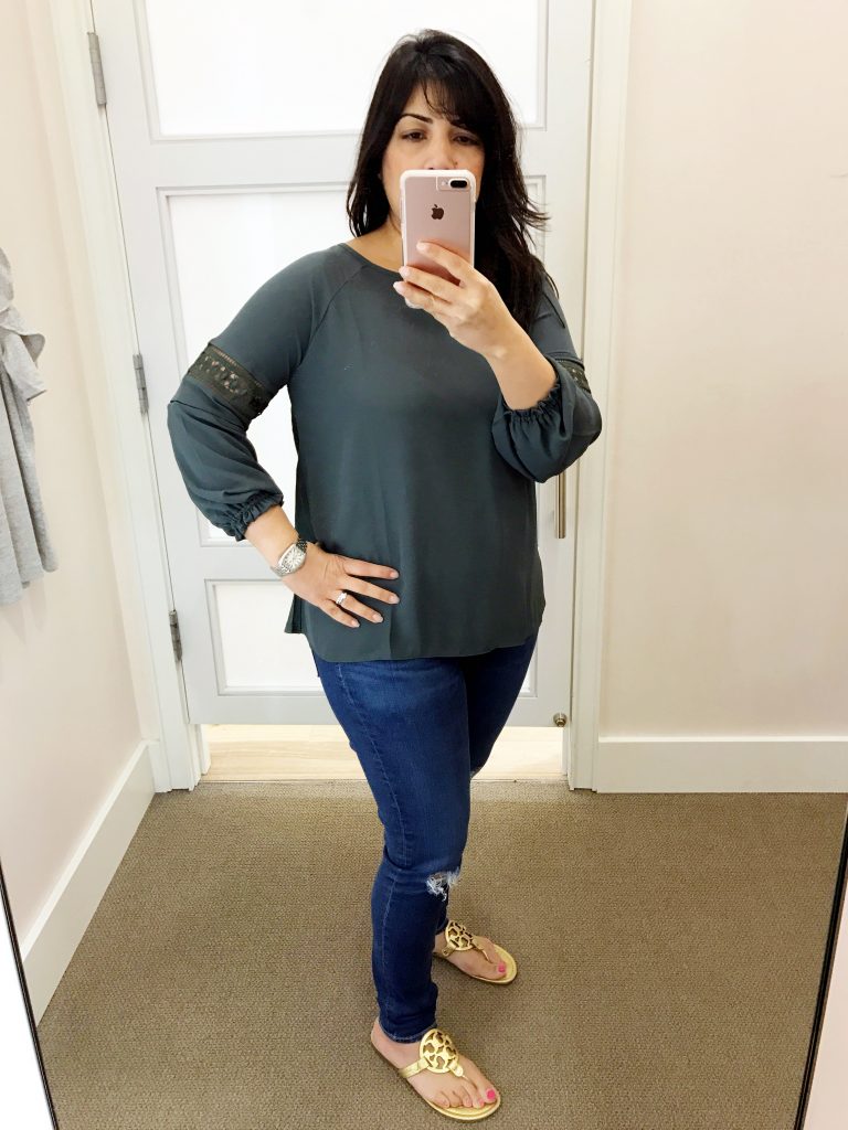 August 2017 LOFT Dressing Room Diaries | @KissedWith Curves