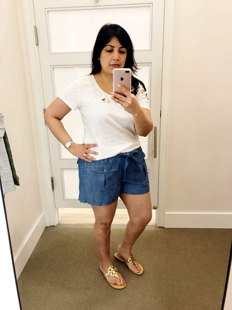 August 2017 LOFT Dressing Room Diaries | @KissedWith Curves