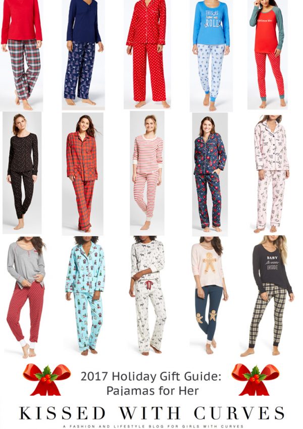 Kissed With Curves 2017 Holiday Gift Guide - Pajamas