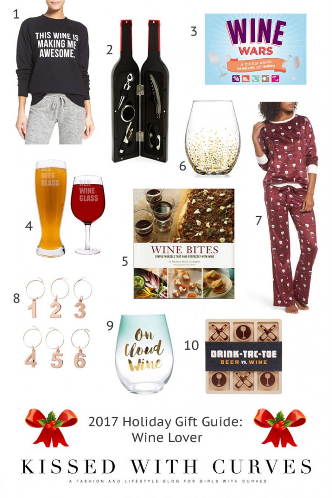 Kissed With Curves 2017 Holiday Gift Guide - Wine Lover 