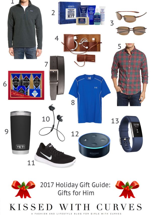 2017 Holiday Gift Guide - Gifts for Him | Kissed With Curves