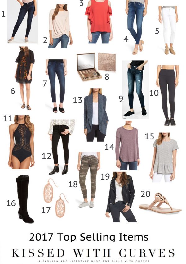 2017 Top Selling Items | Kissed With Curves