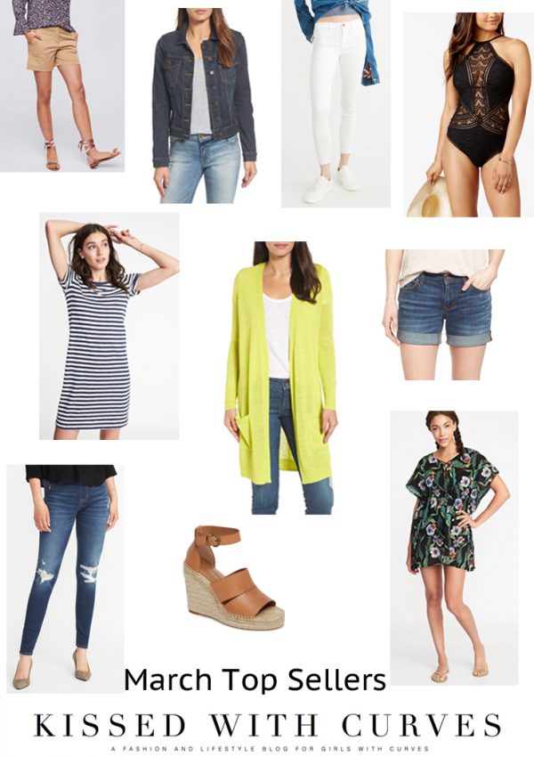 March Top Sellers | Kissed With Curves