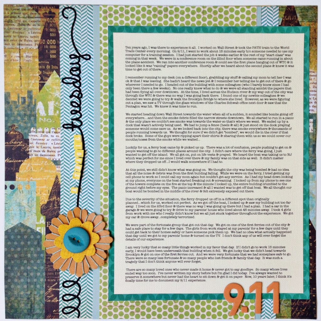 My 9/11 Story | Kissed With Curves