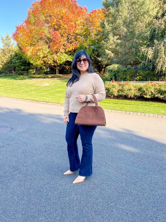 Cashmere Sweater and Jeans