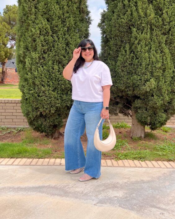 Paige Anessa Wide Leg Jeans that fit everyone