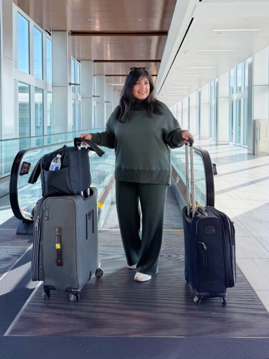 Varley Green Matching Set for Travel