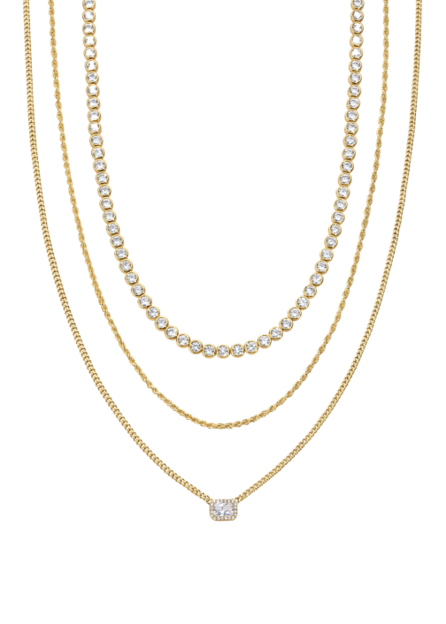 Electric Picks Jewelry Daryl-Ann Necklace Set of 3