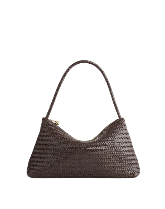 Madewell Signature Woven Zip Top Shoulder Bag
