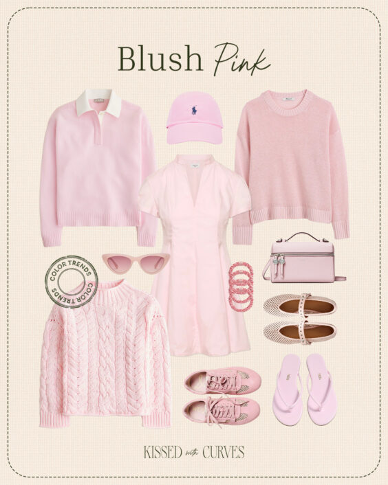 color trend blush pink