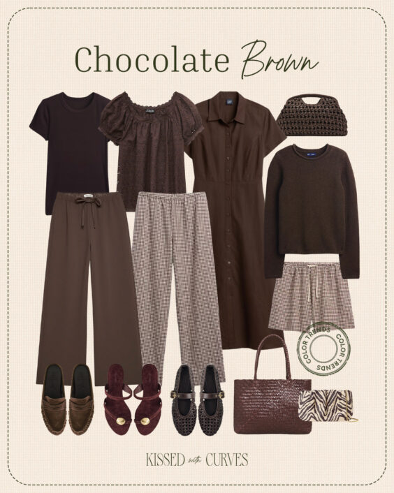color trend chocolate brown