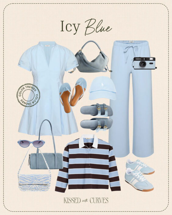 color trend icy blue light blue baby blue