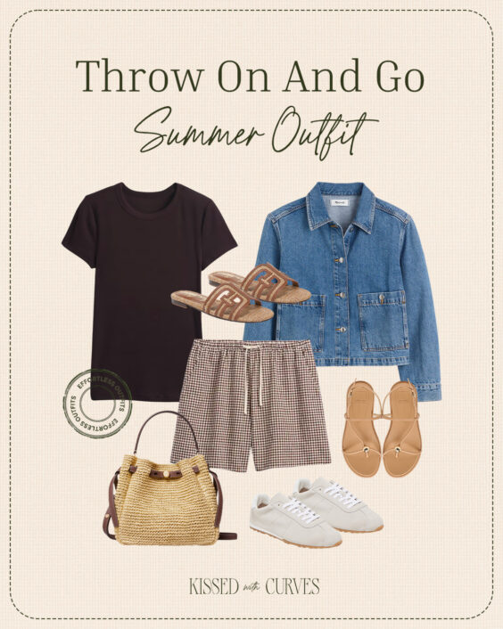 throw on and go summer outfit